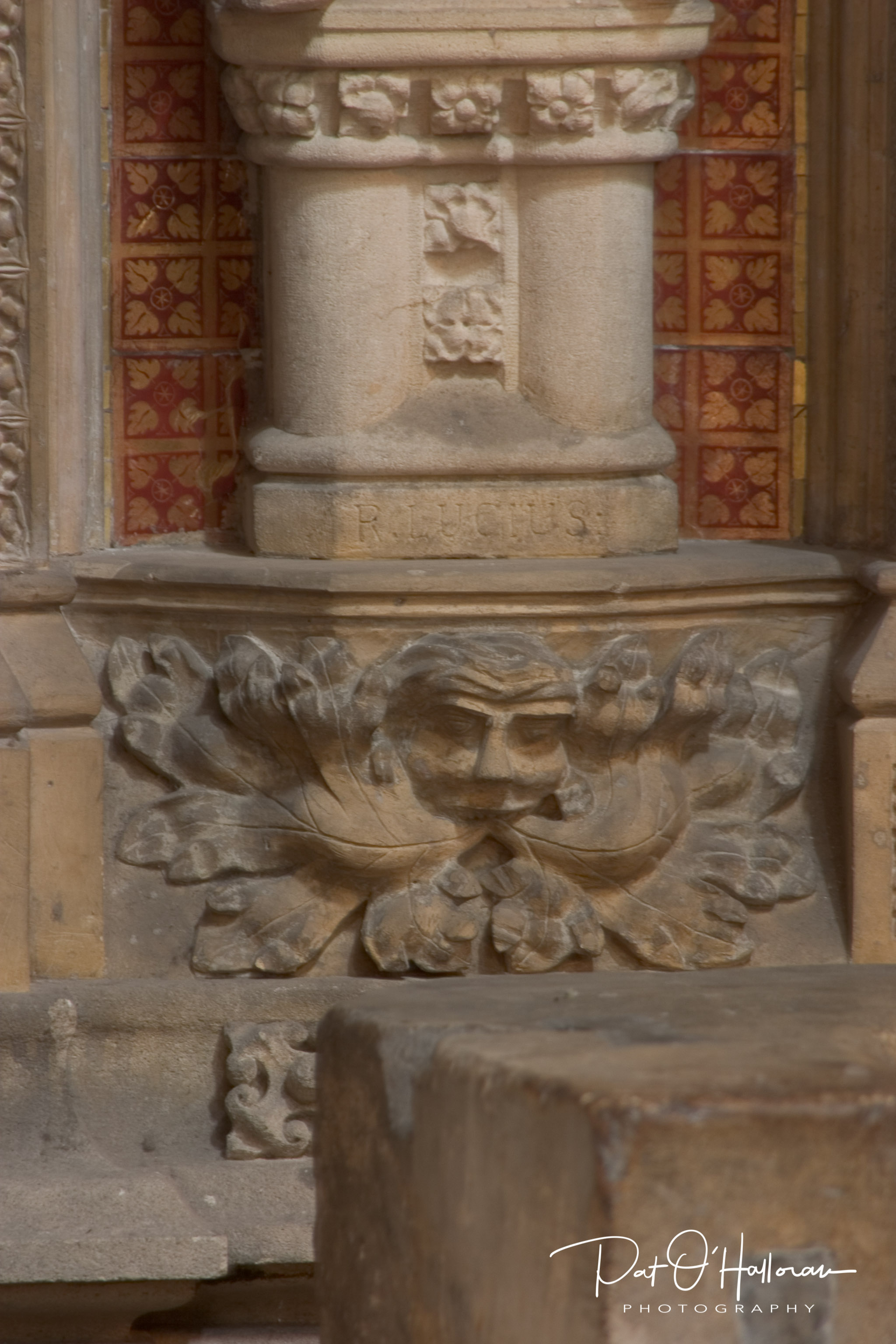 Beverley Minster column base